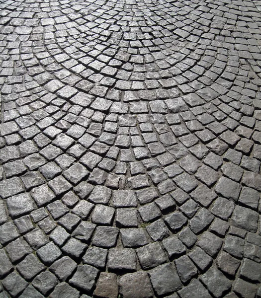 Stone block paving background