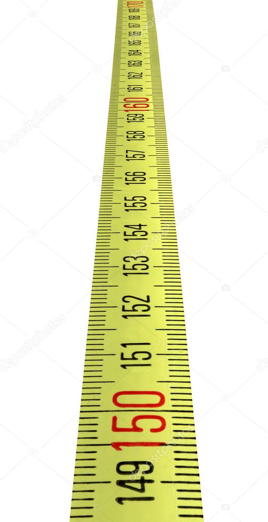 a yellow ruler