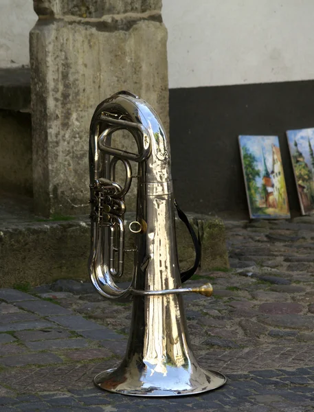 Street musicians instrument