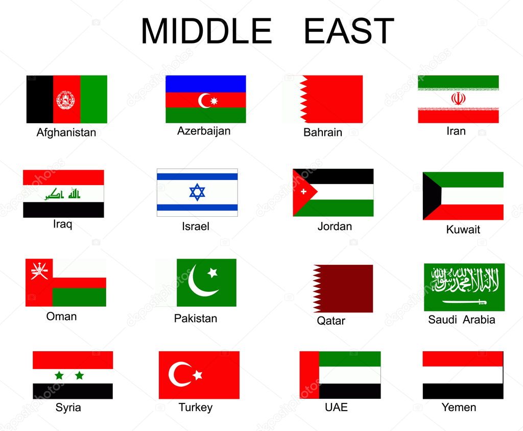 Флаги мусульманских стран фото с названием на русском языке