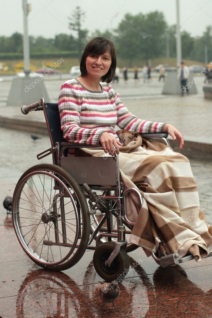 Woman In Wheelchair