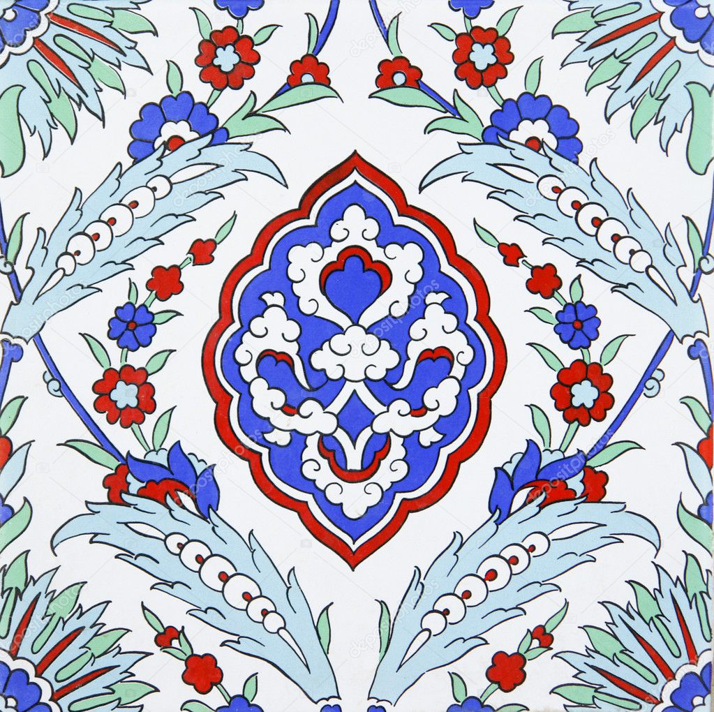 Turkish tile background — Stock Photo © orhancam #2209328