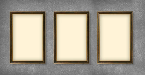 Empty frames of exhibition — Stock Photo #2682449