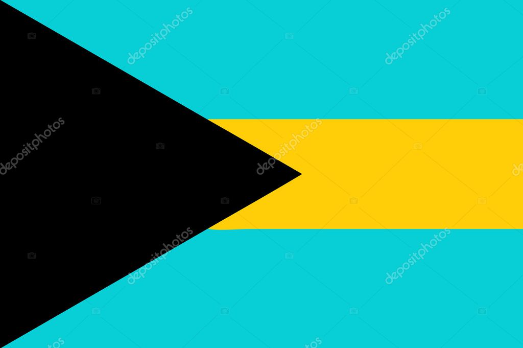 bahamas national flag