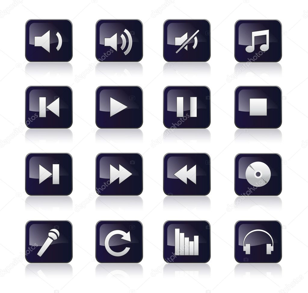 music vector icon