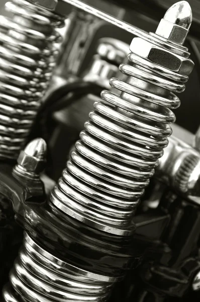 Motorcycle suspension — Stock Photo #2025730