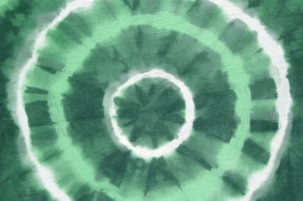 Tie dyed green