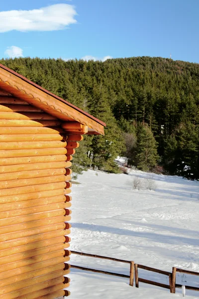 Bellissimo chalet in inverno — foto stock © elenarts #2248884 Chalet in montagna