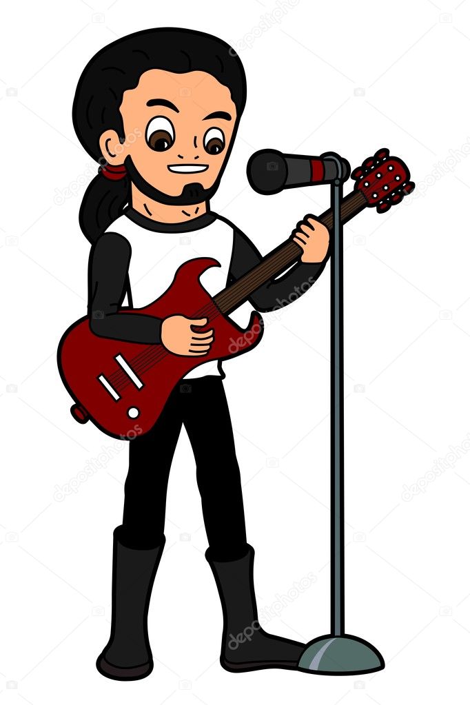 cartoon rock