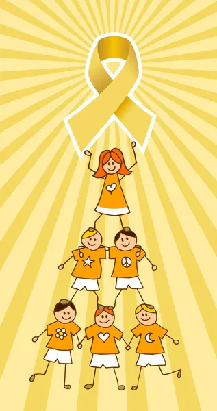 Childhood+cancer+ribbon+color