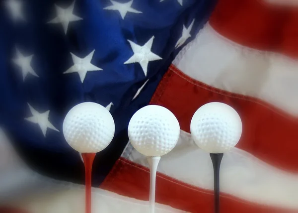 Patriotic golf