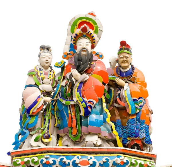 Colorful oriental god
