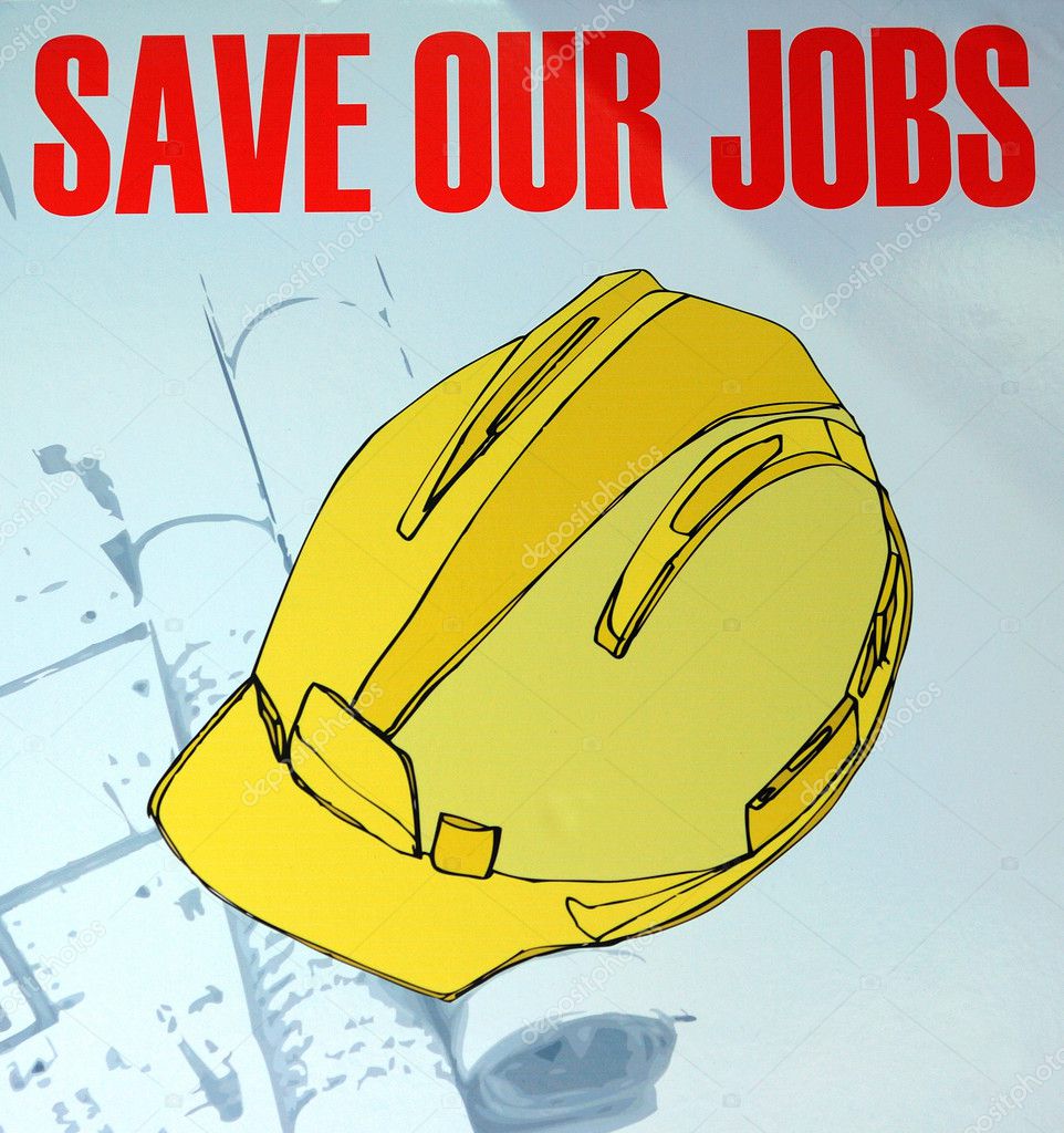 Save our jobs in this recession economy — Stock Photo © johnkwan #2616396