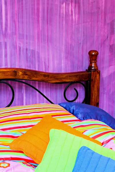 Colorful bedding