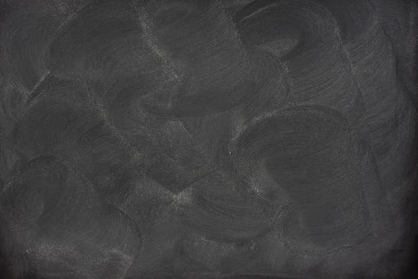 Blank blackboard with eraser smudges