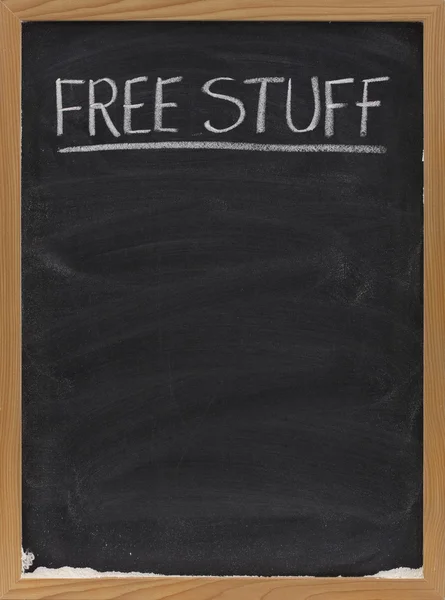 Free stuff text on blackboard