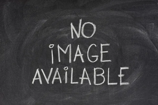 No image available text on blackboard