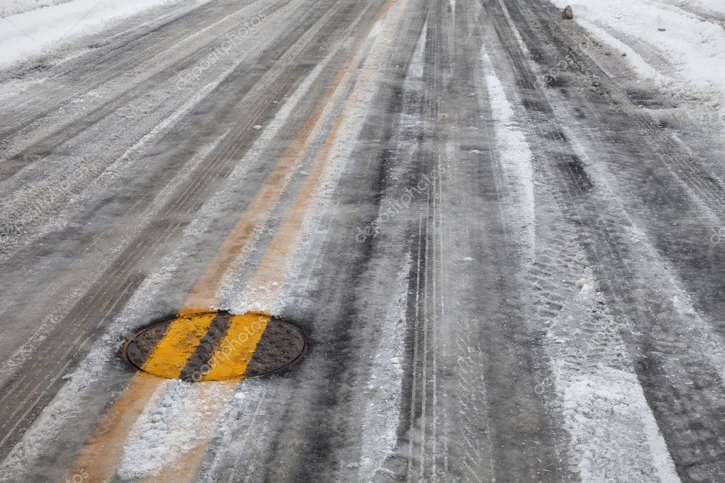 bumpy road ice