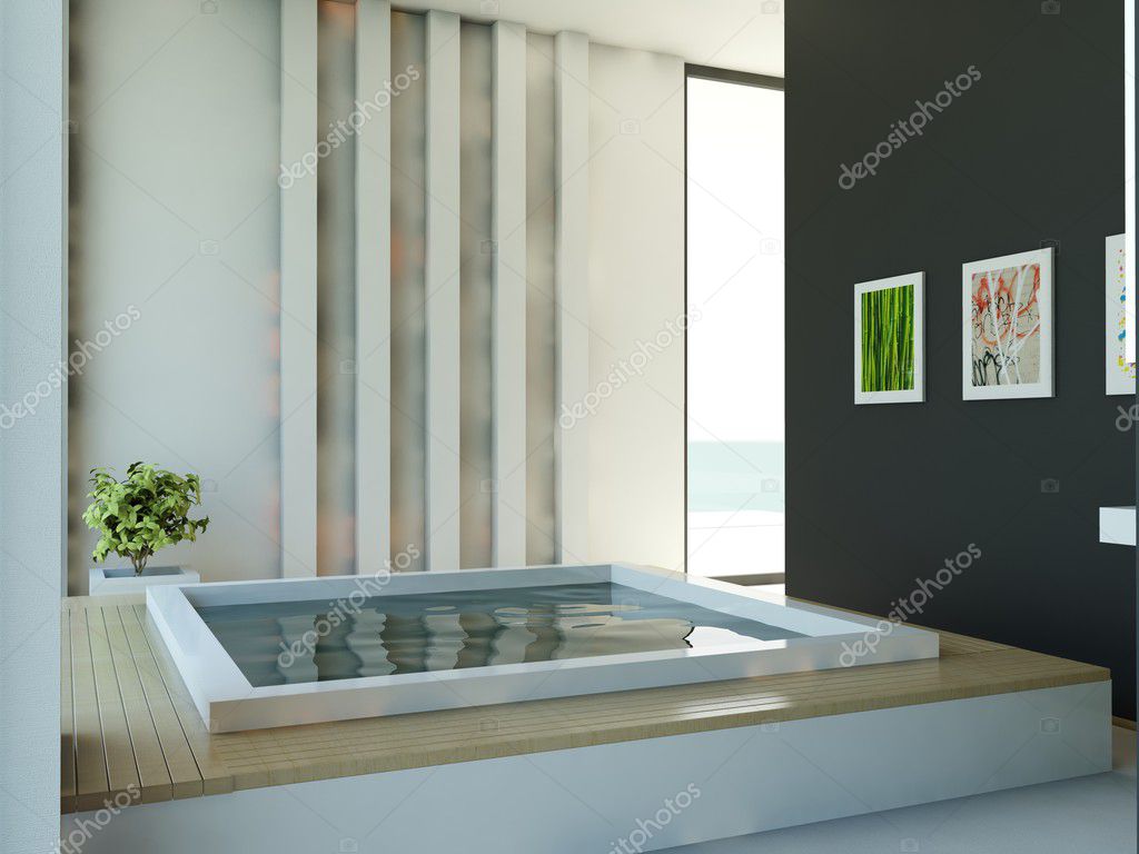 Modernt badrum — stockfotografi © mishchenko #2047004