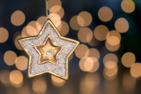 Christmas star tree ornament