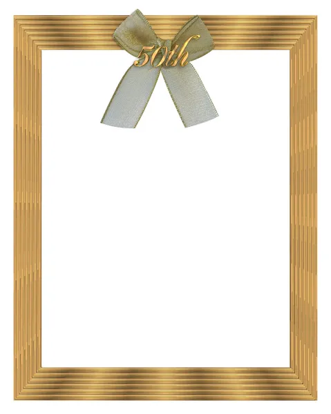 50th wedding anniversary frame by Irisangel Stock Photo Editorial Use Only