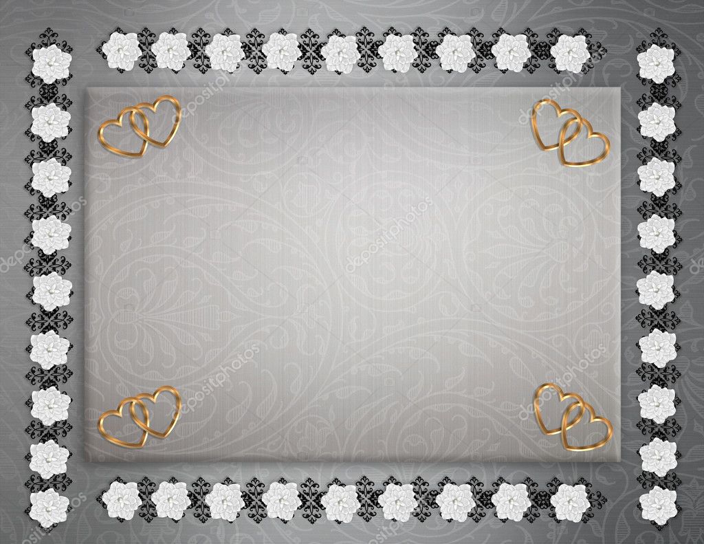 gold and silver wedding background