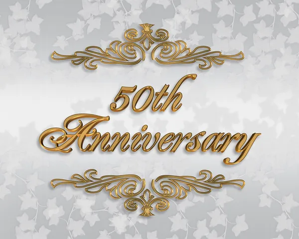 50th wedding anniversary invitation ideas design for formal 50th wedding 