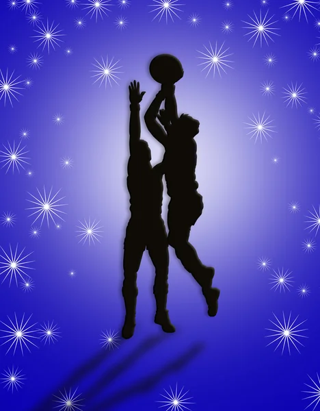 basketball player silhouette. Basketball Players silhouettes