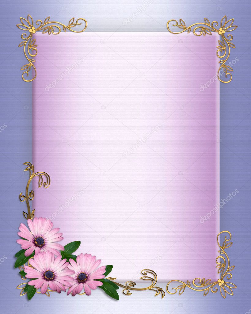 free wedding border templates