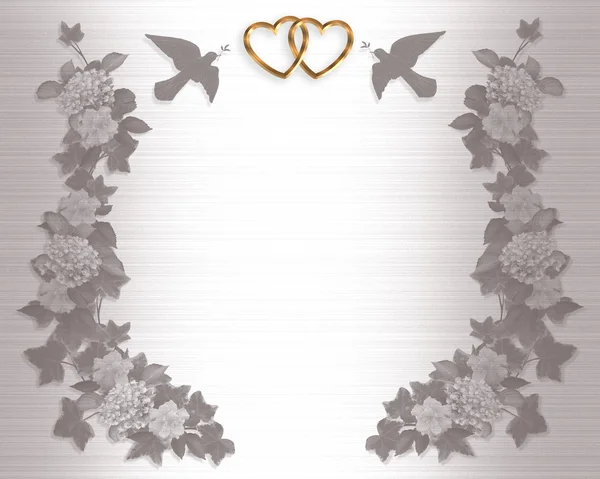Wedding Invitation Background doves by Irisangel Stock Photo