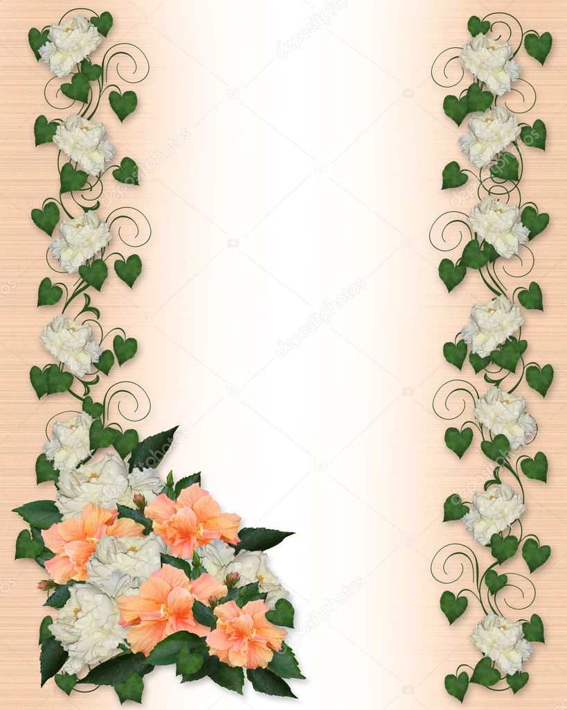 wedding border template