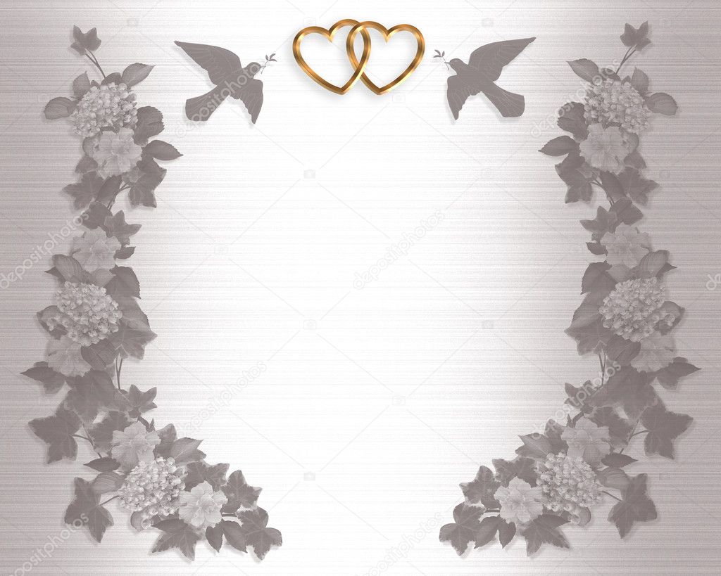 wedding invitation card background design