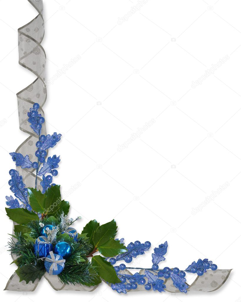 Blue Border Design