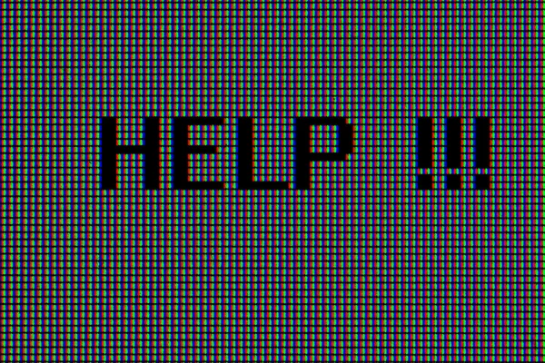HELP !!!, macro pixels