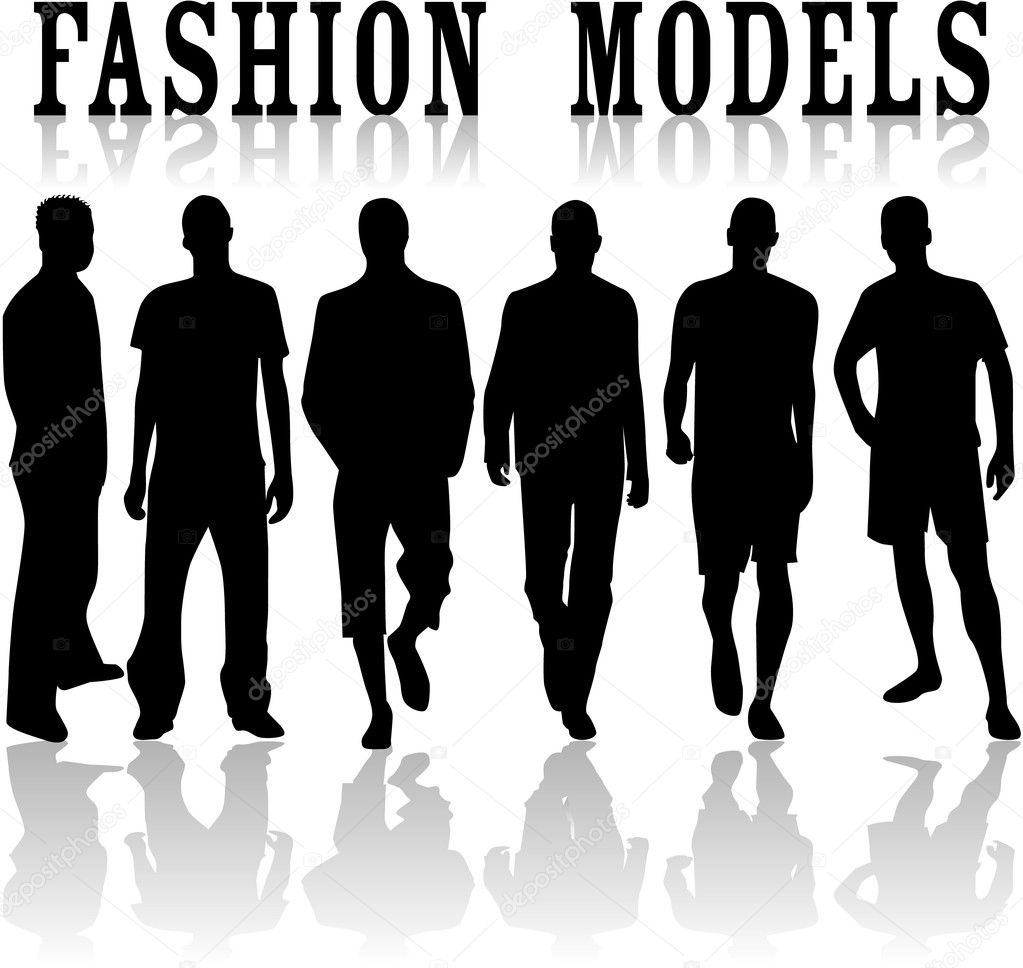 Fashion Models Silhouette