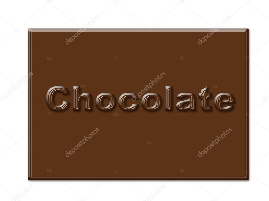 Cute Cartoon Chocolate