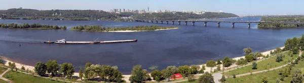 Panorama of Kiev and the river Dnepr