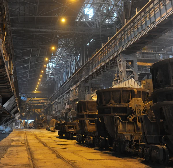 Shop of metallurgical industrial complex