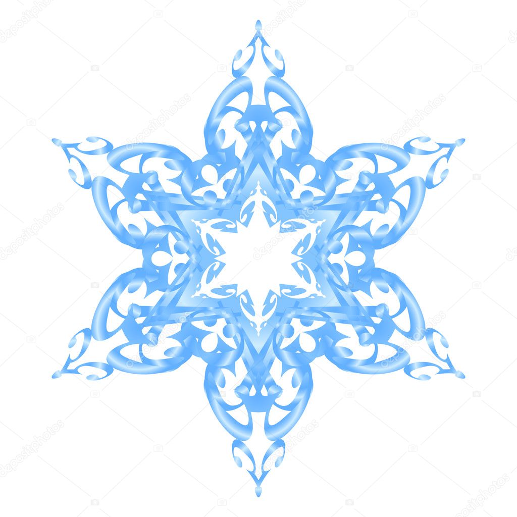 Snowflake Blue