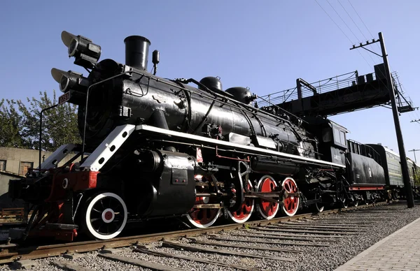 Steam power train of old style