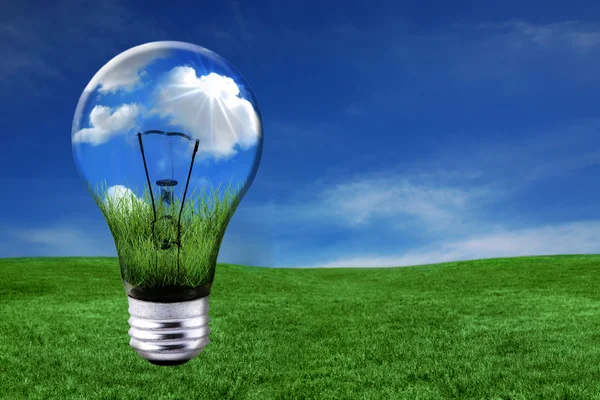 Green Energy Solutions With Light Bulb M