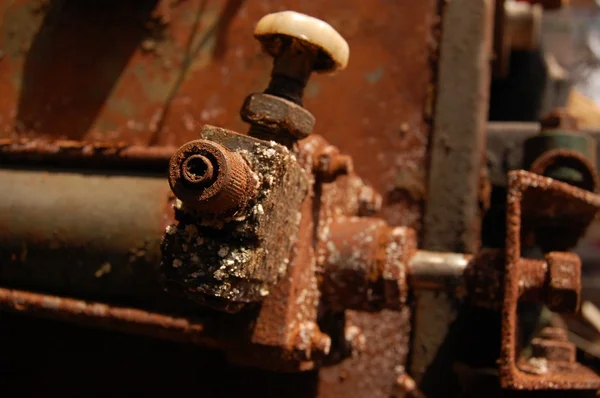 Rust on industrial equipment