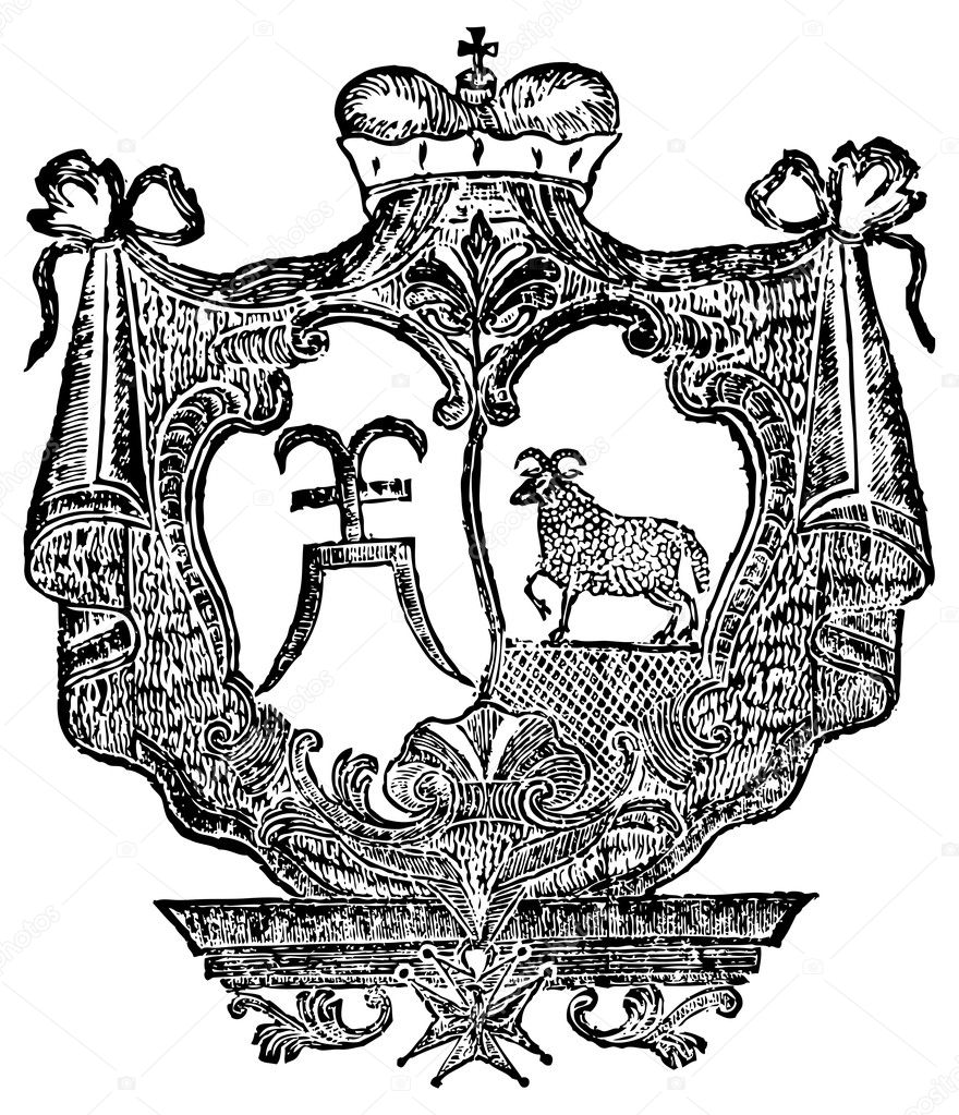 heraldic ram