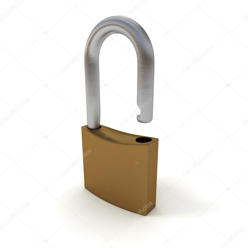 Open Padlock