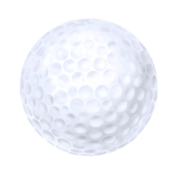 golf ball vector. Photo: Isolated golf ball