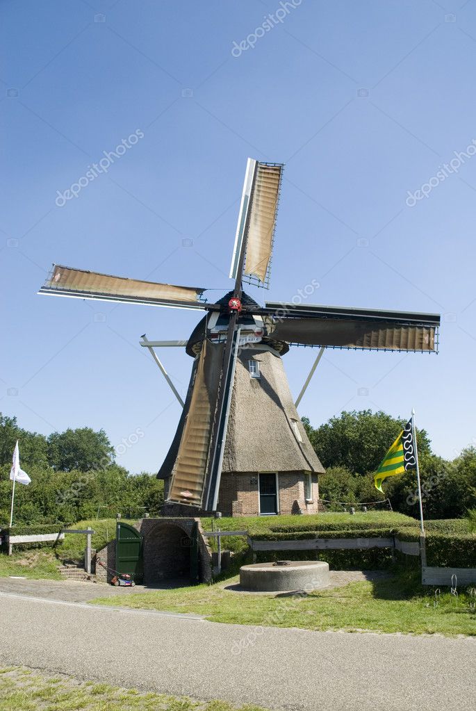 Dutch Windmill Photos