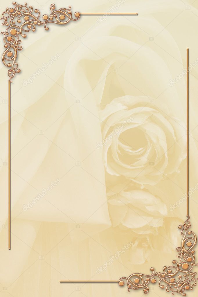 Decorative Wedding Border — Stock Photo © Oapril 2601927