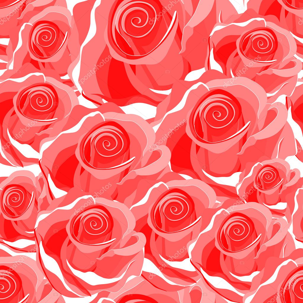 red rose pattern red rose pattern