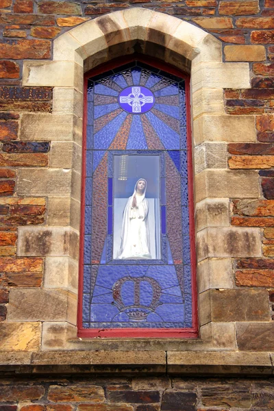 Virgin Mary in Church Window
