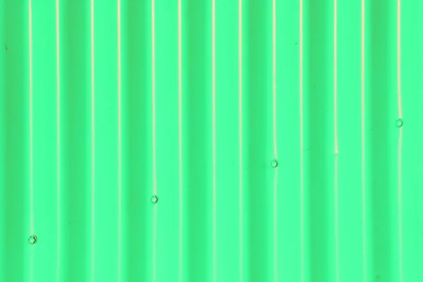 Green Corrugated Iron Fence with Bolts